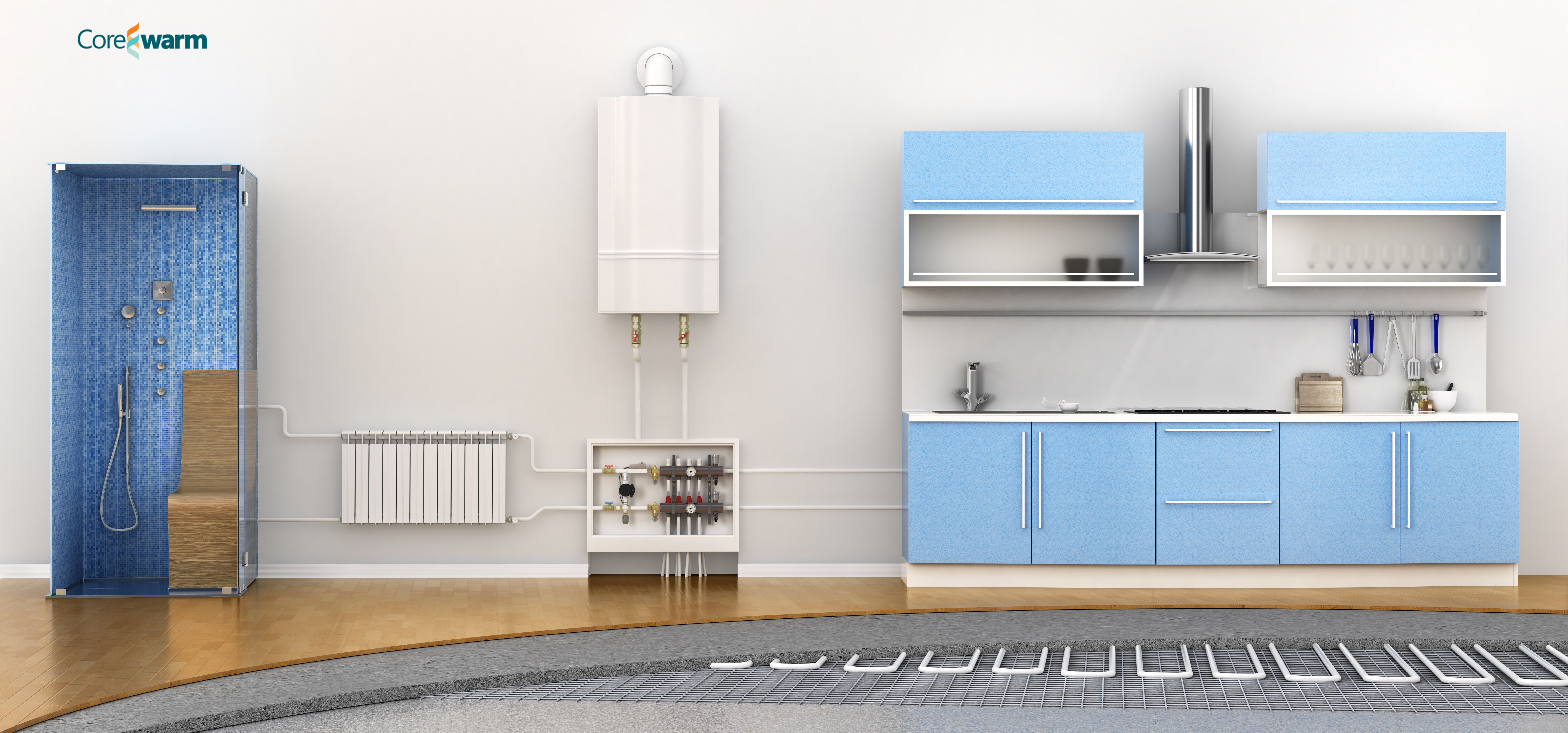Why is underfloor heating for kitchens & bathrooms preferable to homeowners?